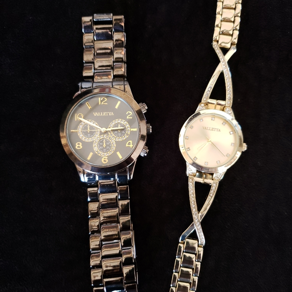 🌺 Gun Metal and Gold Watches🌺